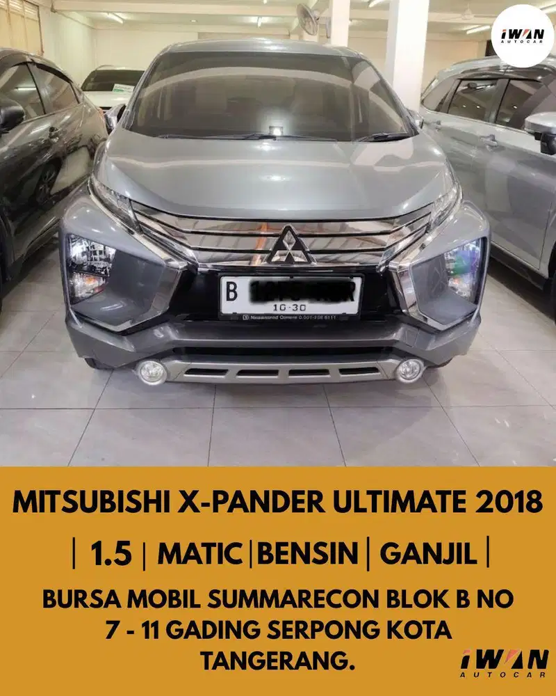 MITSUBISHI XPANDER ULTIMATE 1.5 AT 2018