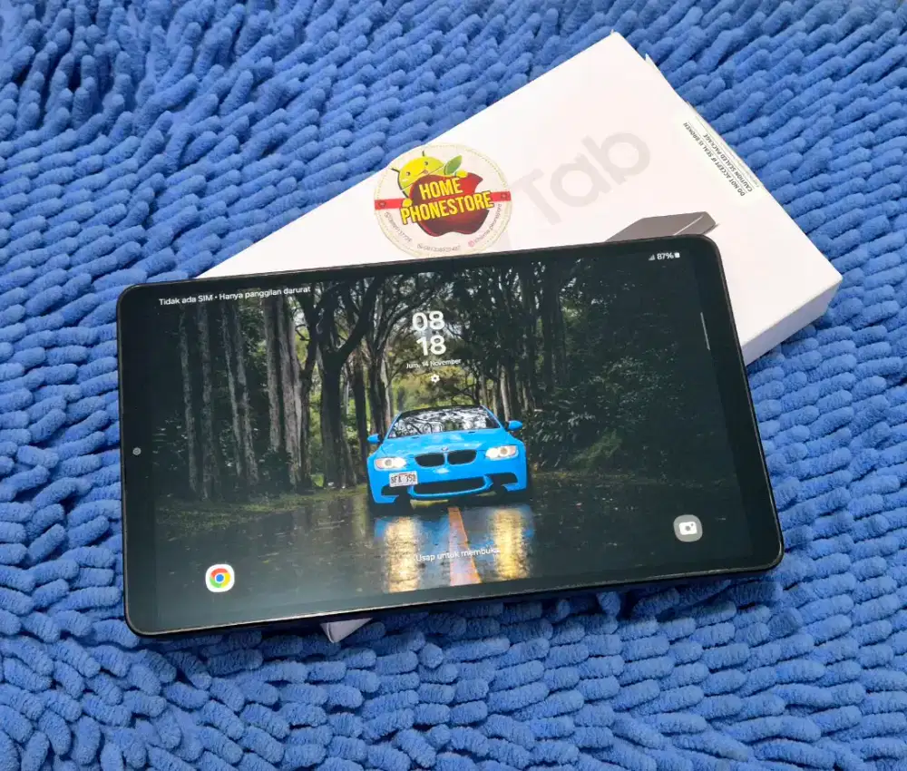 Samsung Tab A9 64GB Hitam Mulus Lengkap