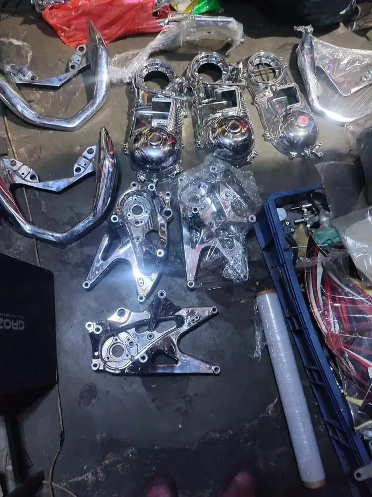 Bengkel crom/nikel/ anodaize