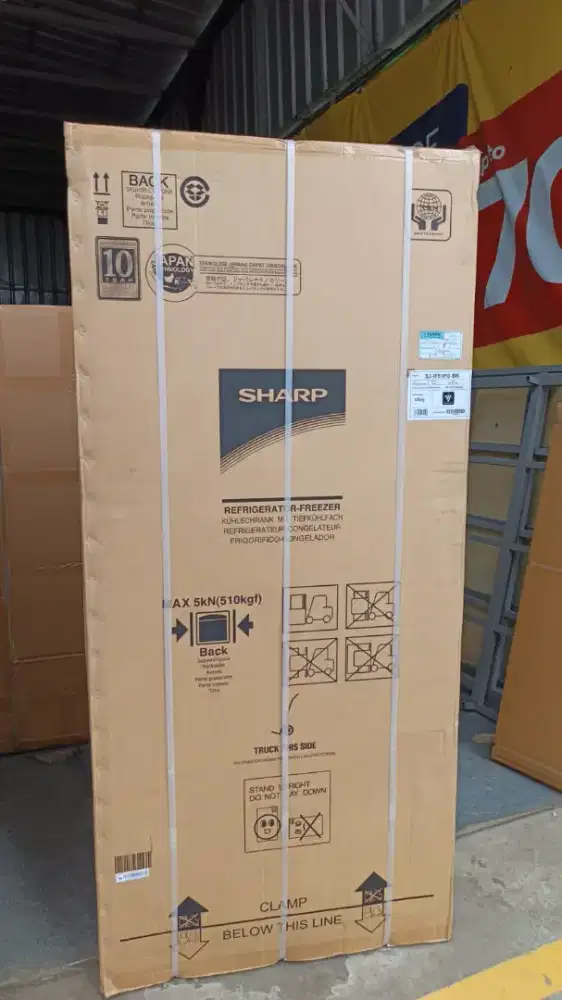 Sharp kulkas 4pintu tempred