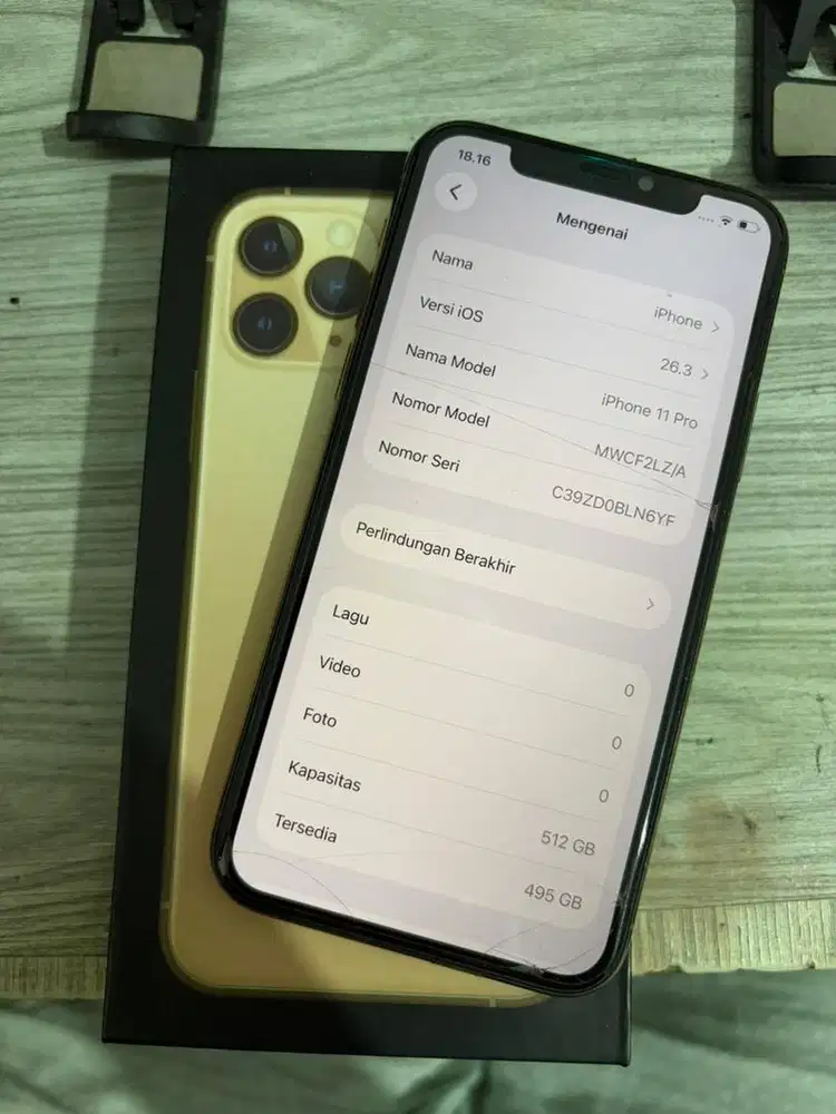 Iphone 11 Pro 512GB Inter - Gold (Wifi Only)