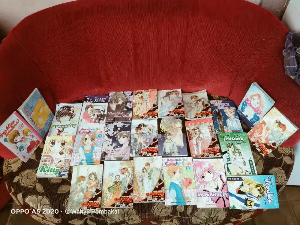 komik bekas hrga 2000 an