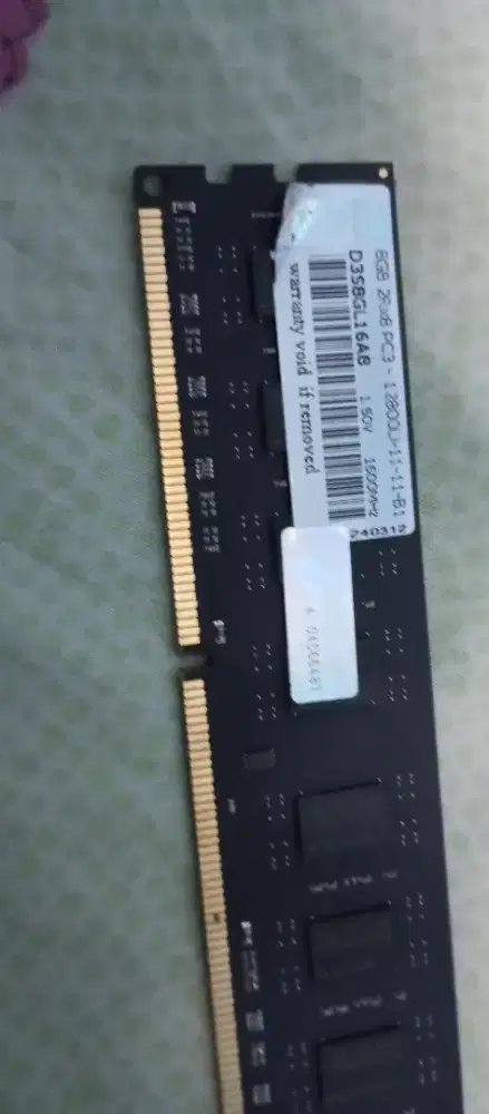 RAM Komputer DDR3 (8GB) PC12800U