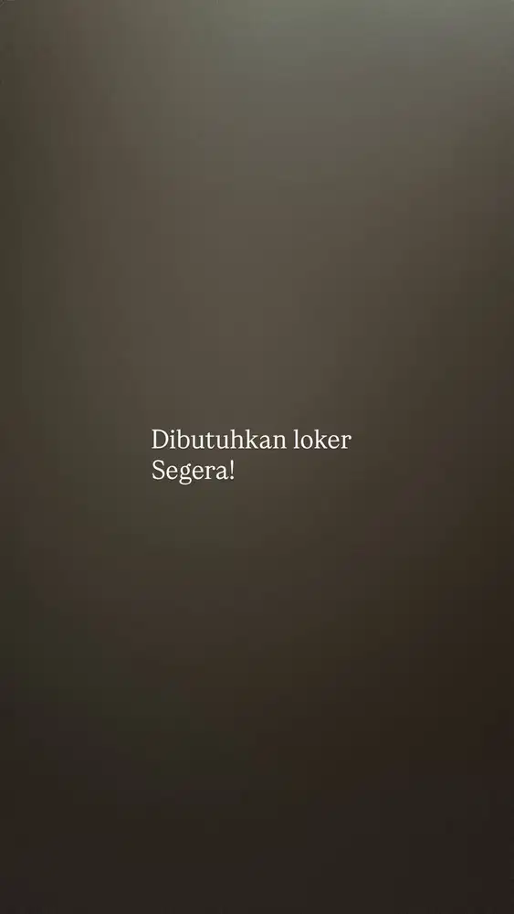 DIBUTUHKAN ADMIN DAN PACKING ONLINESHOP