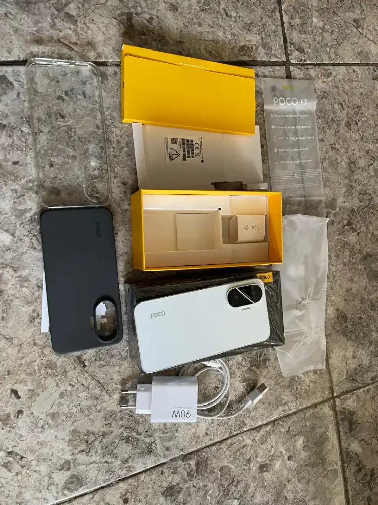 Poco f7 12/512 GB fullset original garansi panjang