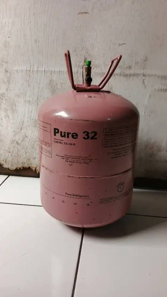 Freon r32 kbuka segel kpake sedikit -+1/2 kiloan kepake
