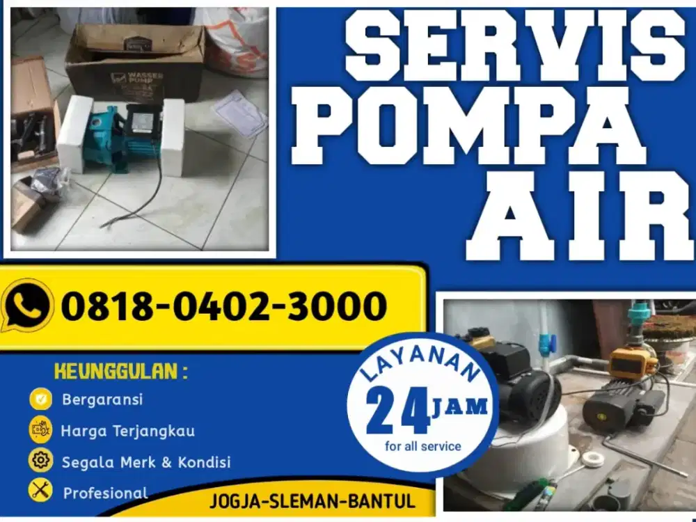 Sedot WC tinja saluran mampet sumur bor gali suntik service pompa air
