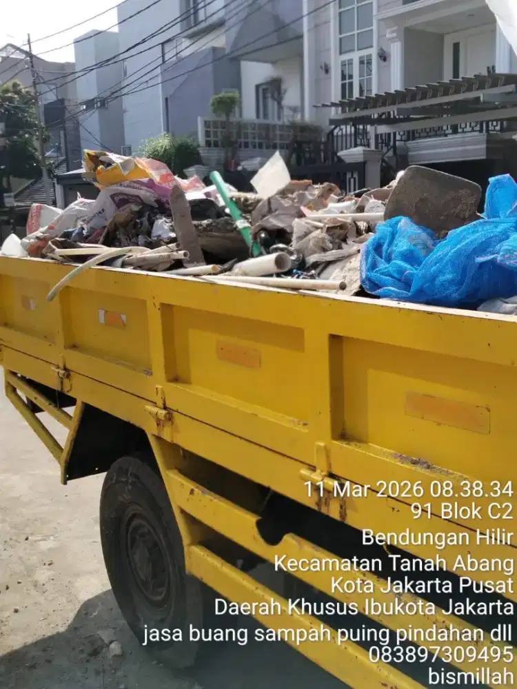 Jasa buang sampah furnitire