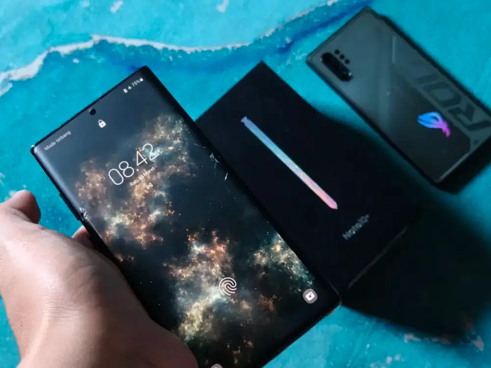 Samsung Note 10 plus (kondisi minus)