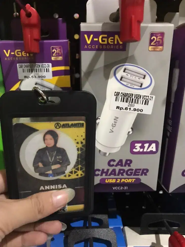 CAR CHARGER VGEN VCC2-31 | ATLANTIS DAHSYAT