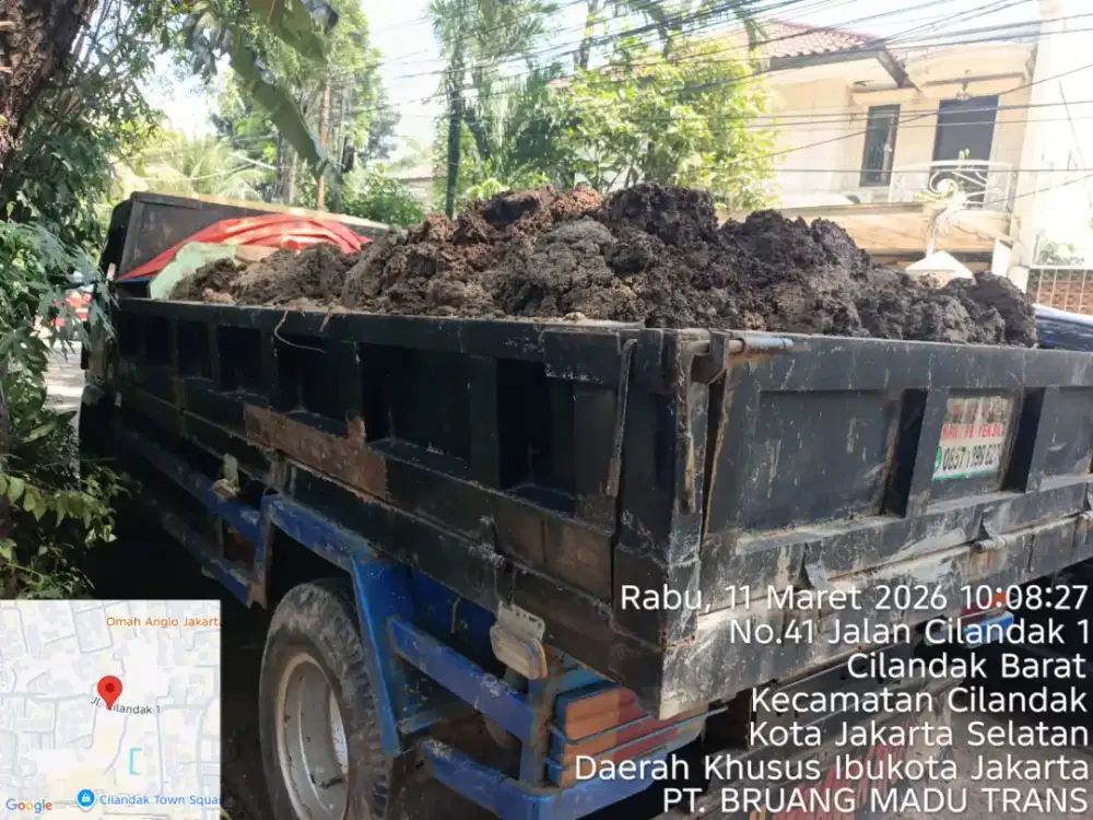 Jasa angkut puing dan tanah