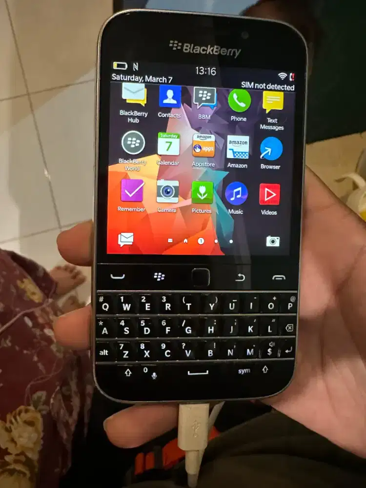 BlackBerry Q20 Classic Black