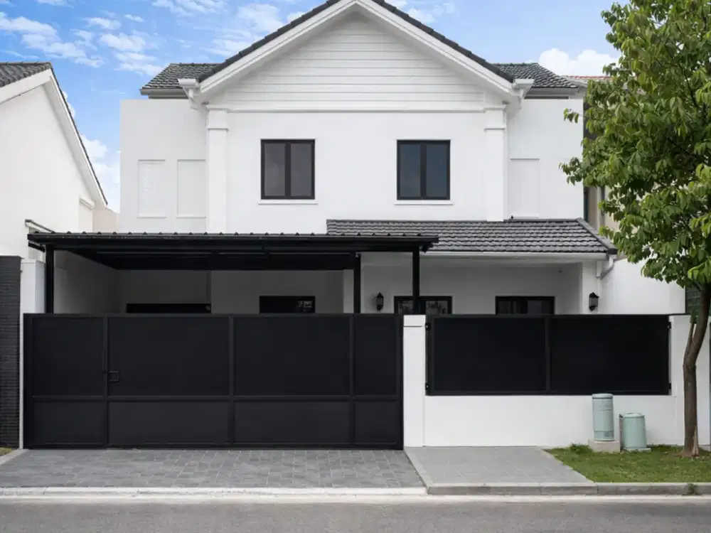 Rumah Baru Modern Classic Fully Furnished Siap Huni di BSD PR 17929