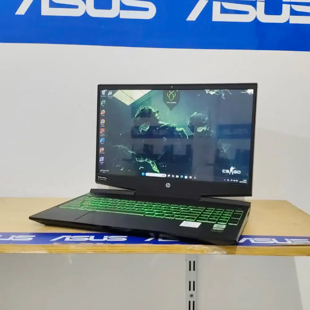 {SALE} Laptop Second HP PAVILION 15 DK1064TX I5-10TH/8GB/SSD+HDD