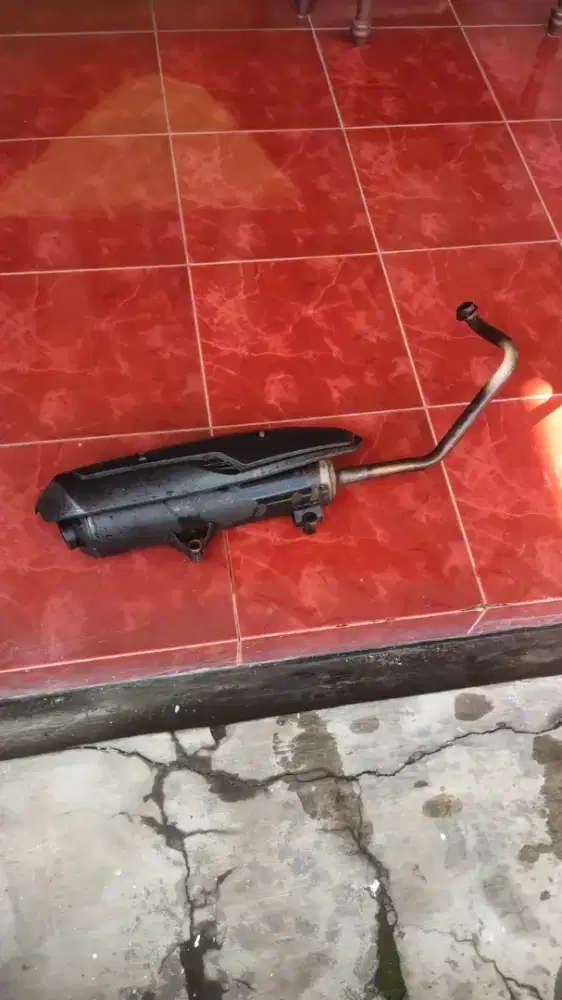 jual knalpot ori kondoman vario led old harga 300k nego
