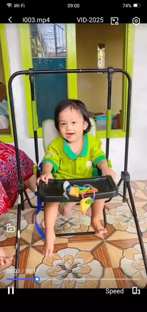 Ayunan Bayi 1 tahun / Balita