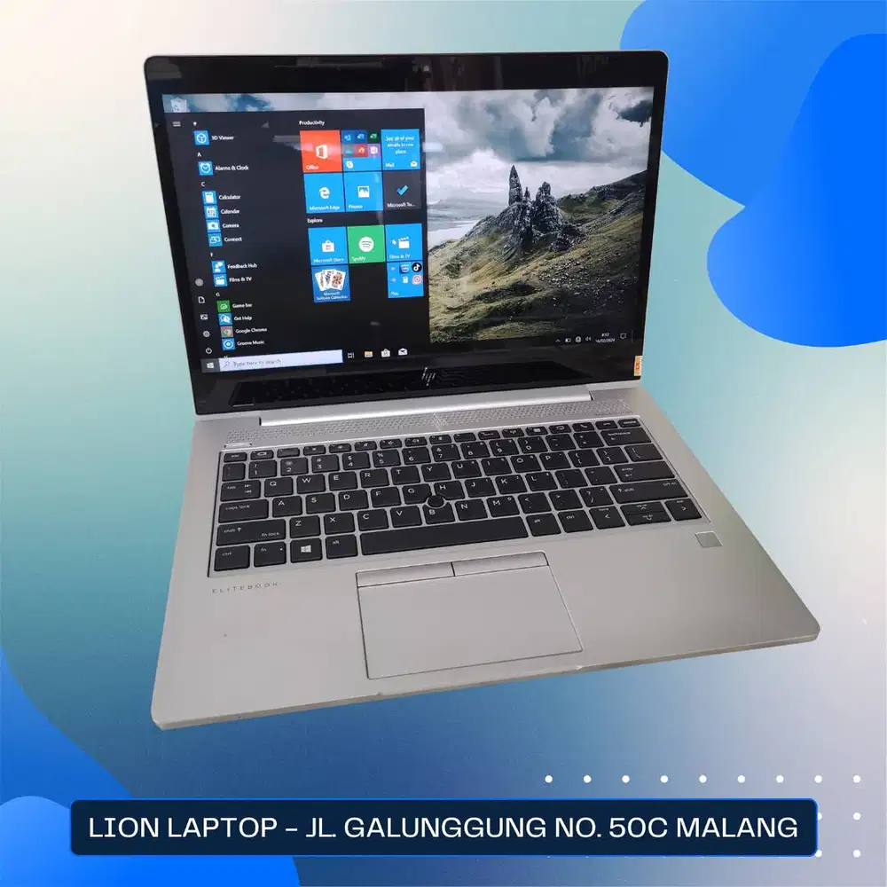 Core i7 gen 8 RAM 8GB Touchscreen Slim HP Elitebook 830 G6 [18|03]