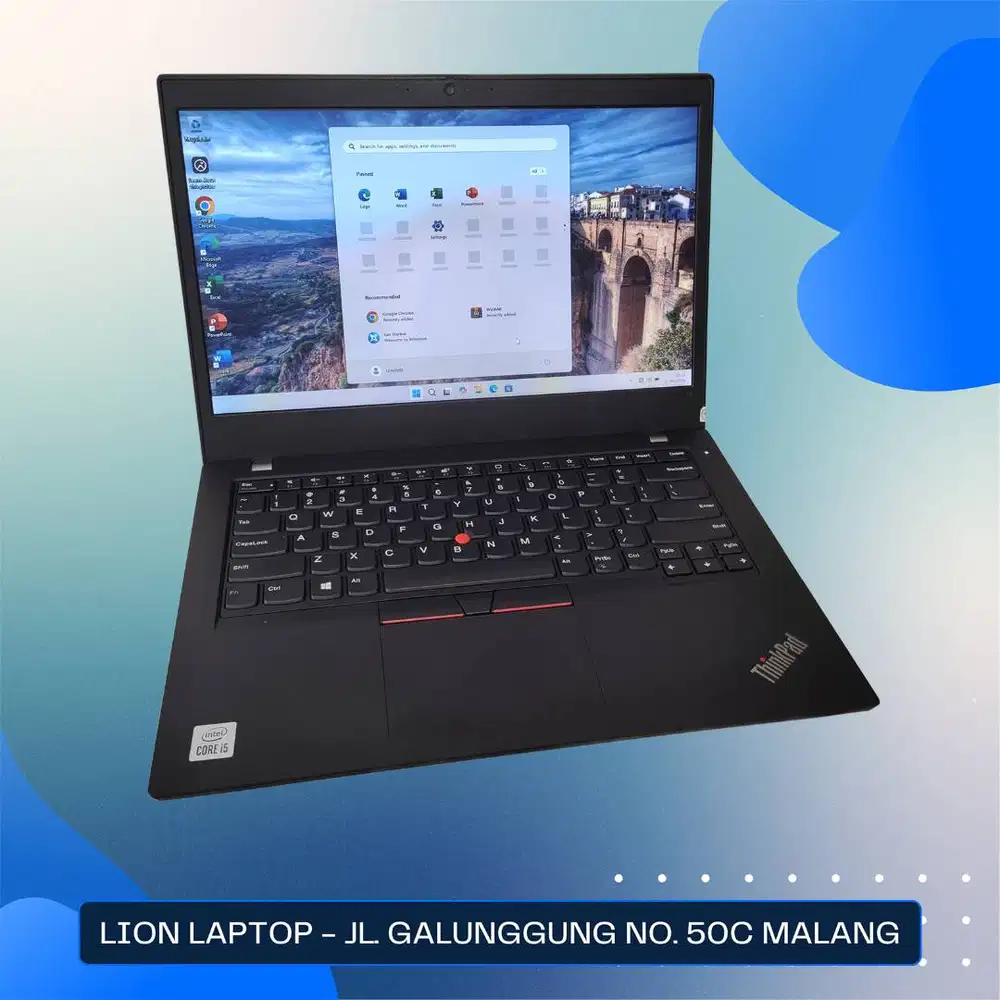 i5 Gen 10 Murah RAM 8GB SSD 256GB Lenovo Thinkpad L14 [18|03]