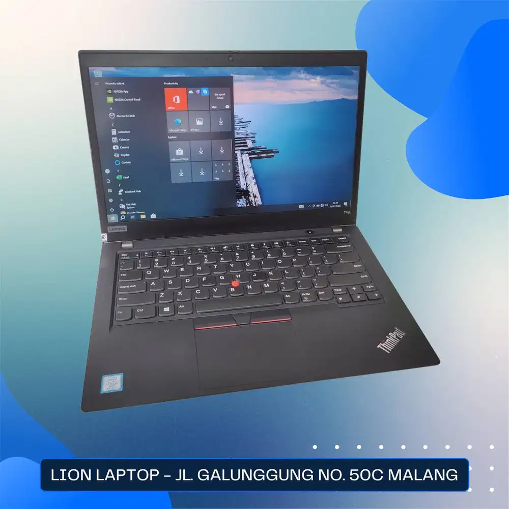 Double VGA NVIDIA Core i5 8/256 Slim Lenovo Thinkpad T490 [18|03]