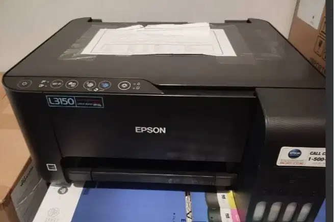 S️ALEE!! Printer Epson L3150 Second - WiFi, All-in-One, Mulus!
