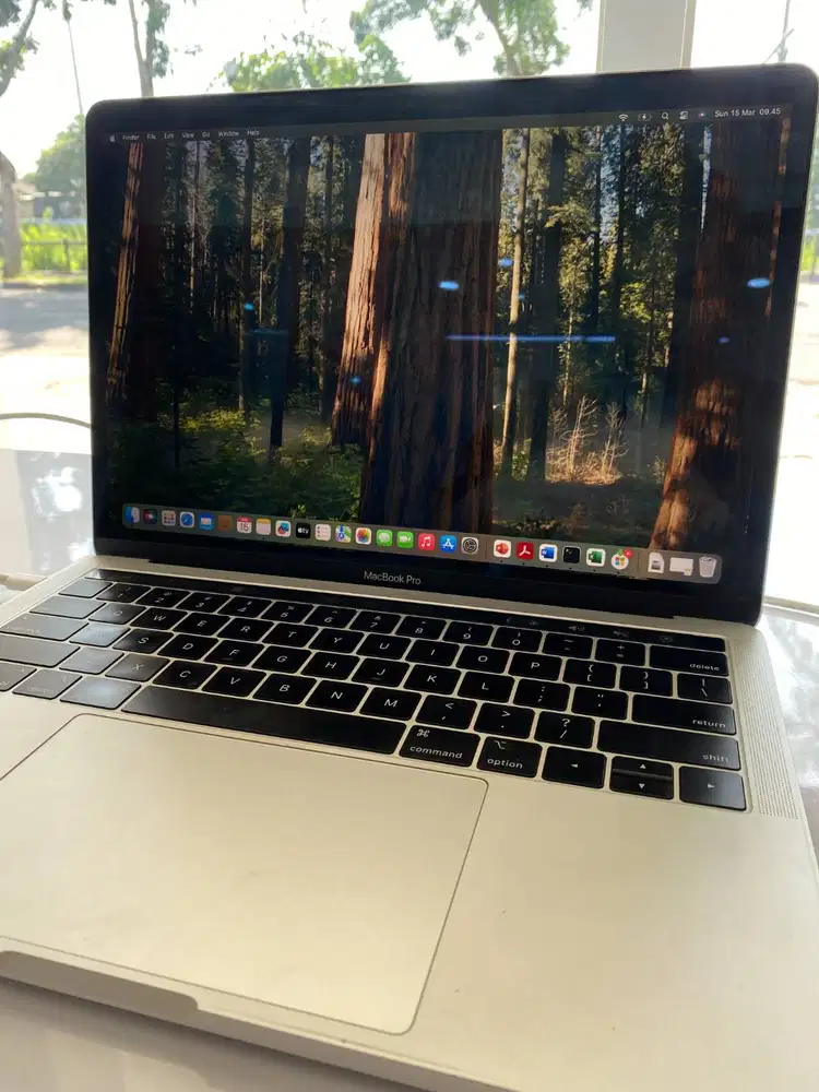 Macbook Pro 2018 RAM 8/256 GB TB  13 Sliver
