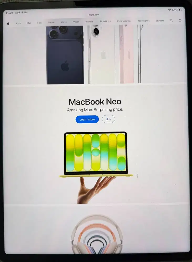 ipad pro 12,9 inch M1 celluler 256 ibox