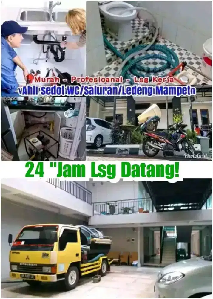 Jasa/ tukang service servis pompa air Sumur bor gali suntik sedot wc