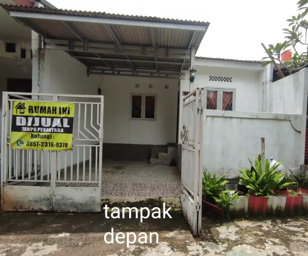 Dijual rumah siap huni