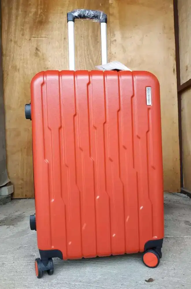 Koper Fiber Anti Air Dengan Kunci Kombinasi & Roda 4 Putar