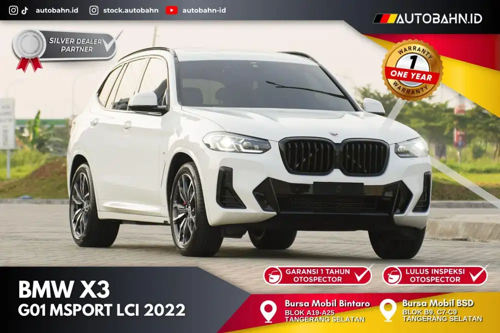 FULL WARRANTY! BMW X3 xDrive30i M Sport LCI 2022
