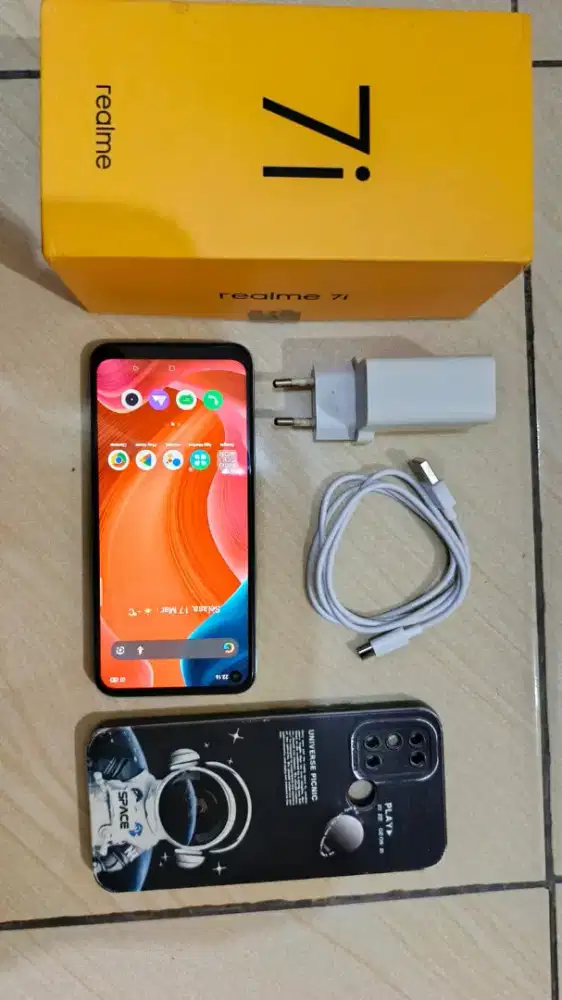 Realme 7i fullset no minus