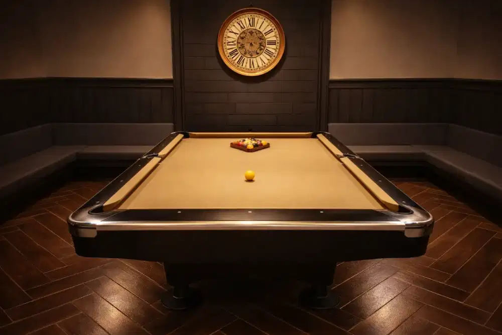 Meja Billiard Premium Full Set (Murrey + Simonis + Aramith) – Like New