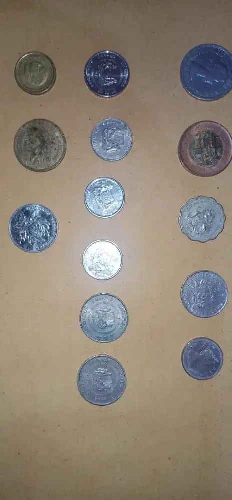 Paket coin kuno asing & perak kolonial (inggris,canada,gulden) 15