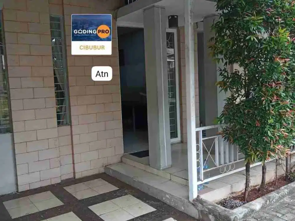 JUAL RUMAH CITRA GRAN CIBUBUR SHM SIAP HUNI 2 LANTAI