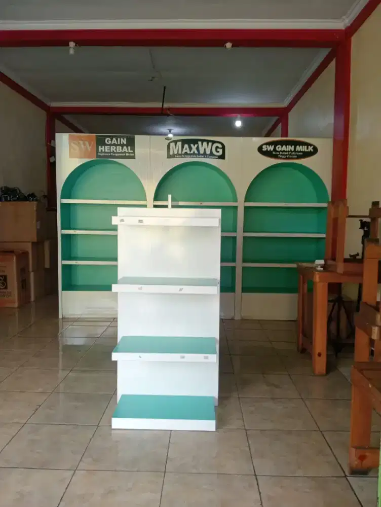 rak aksesoris toko dan rumah