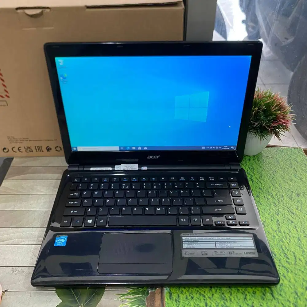 ‎Acer Aspire E1-410 Celeron CPU N2820 RAM 4GB SSD 128GB 14HD Win 10