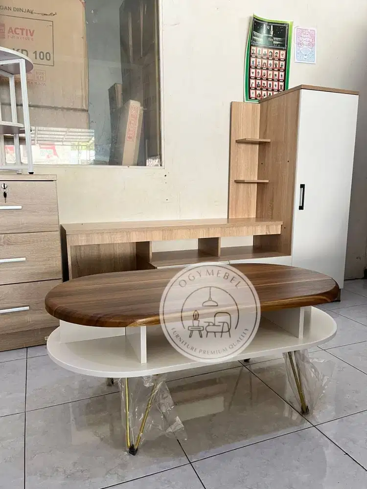 PROMO SALE MEJA TAMU MINIMALIS GRATIS ANTAR