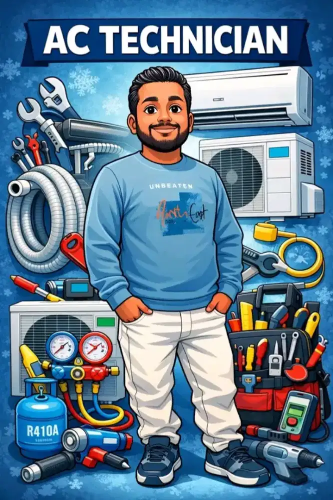 Service AC kulkas mesin cuci pompa air bongkar pasang AC