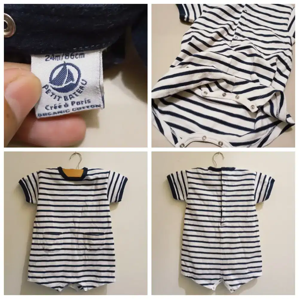 Baju Sailor Bayi Anak Preloved