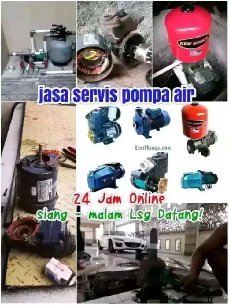 Sedot WC tinja saluran mampet sumur bor gali suntik service pompa air