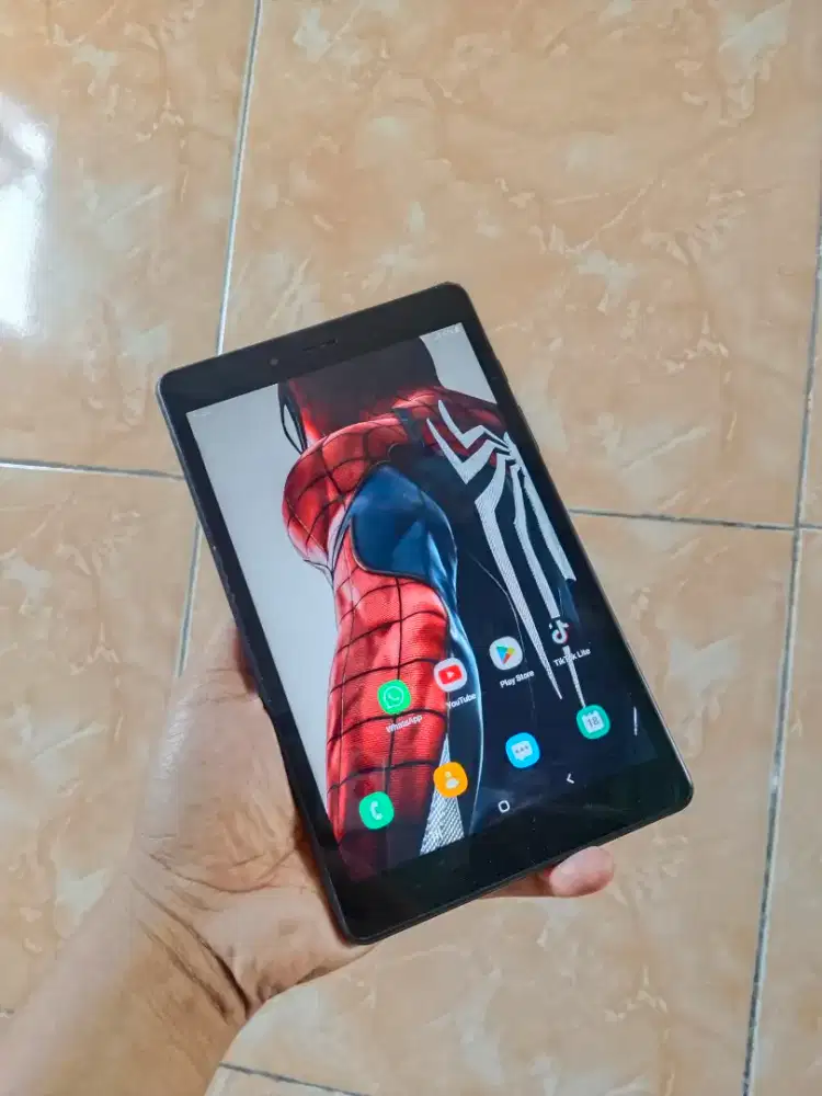 SAMSUNG TAB A8 LAYAR 8.0 IN BISA KARTU BISA WA YOUTUBE INTERNAL 32GB