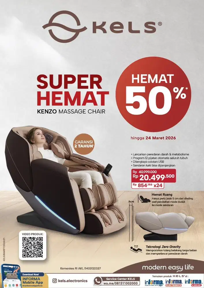 Kenzo Massage Chair Informa