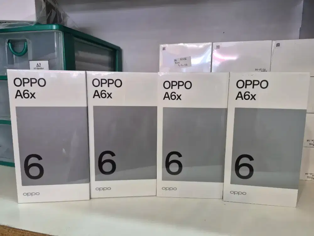 Oppo A6x 4/64 4/128 Garansi Resmi