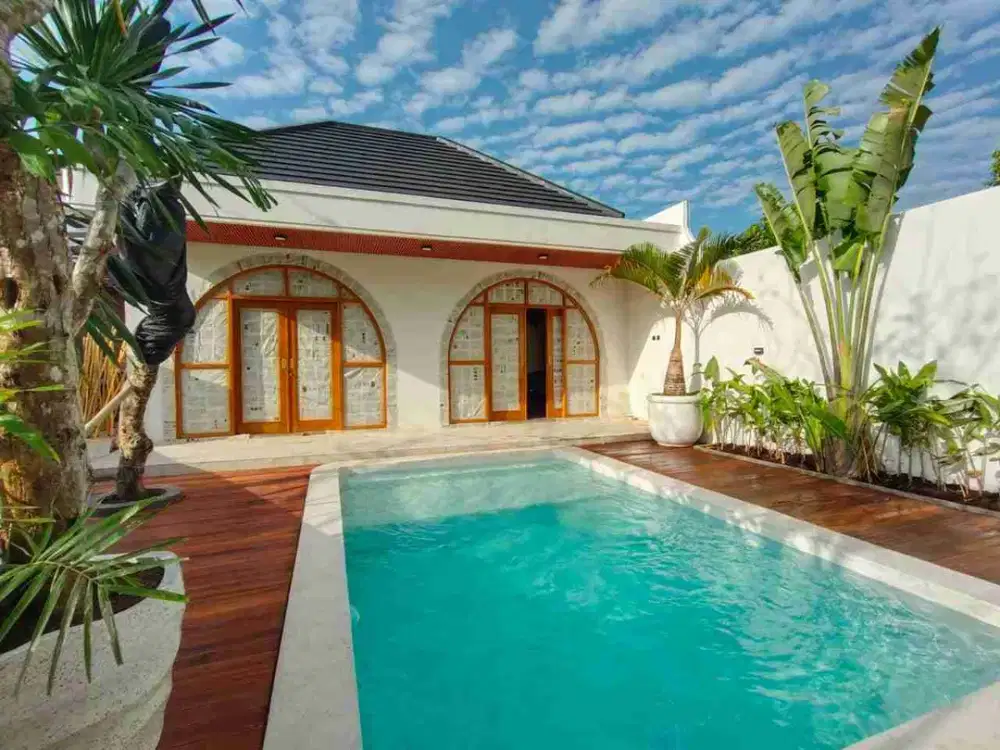 Villa Cantik + Private Pool View Sungai Di jl. Palagan Dekat HYATT, Superindo Monjali Dan Kampus UGM