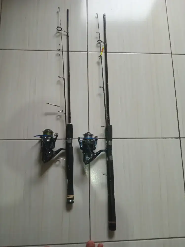 Joran+reel galatama lele dan ikan mas