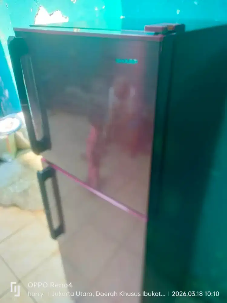 Jual kulkas sharp 2 pintu no minus