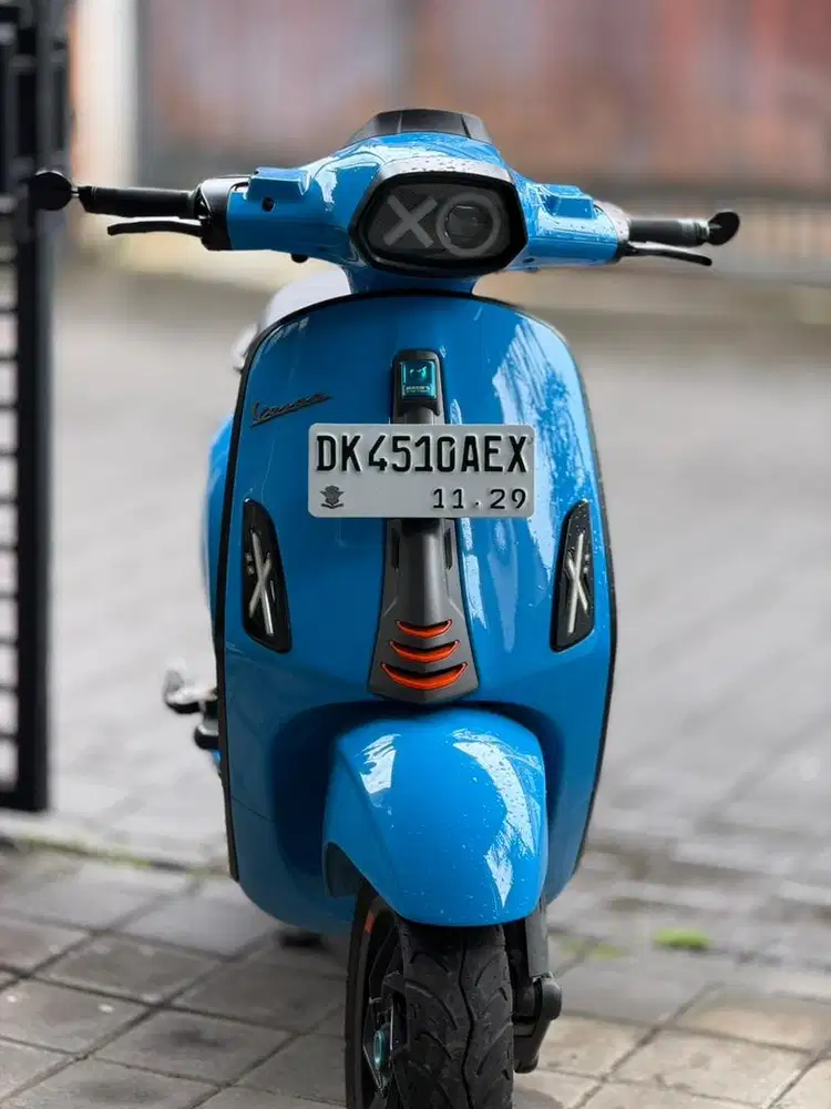 Vespa Sprint S150 2014 Full Modif Stylish KM Low Siap Pakai Murah