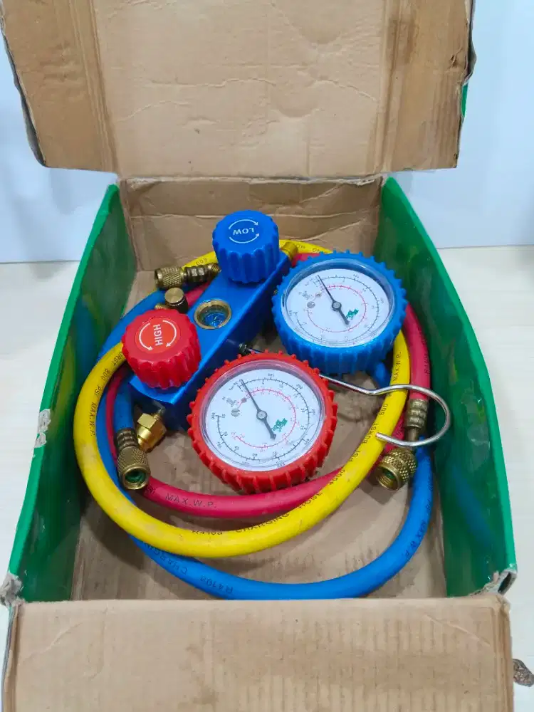 Manifold AC HD Premium Original - Mulus 98% Seperti Baru