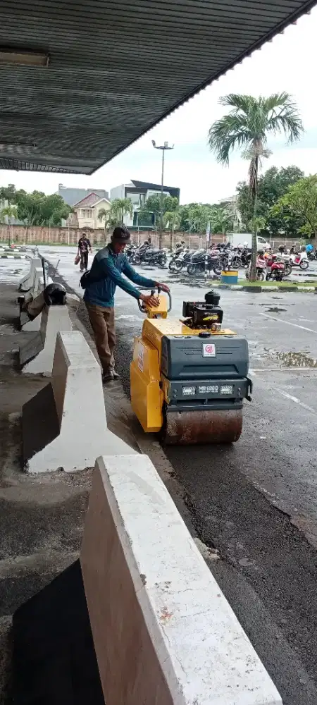 Setemper kodok jackhammer mesin giling baby roller