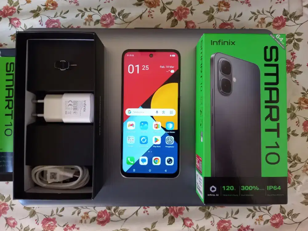 INFINIX SMART 10 2025 RAM 4+4/64